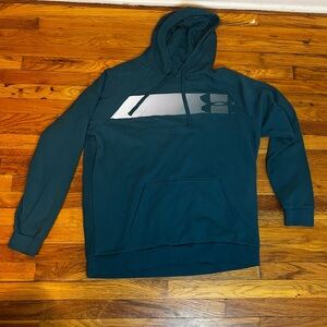 Under Armour Mens Blue Hoody Size XXLT
